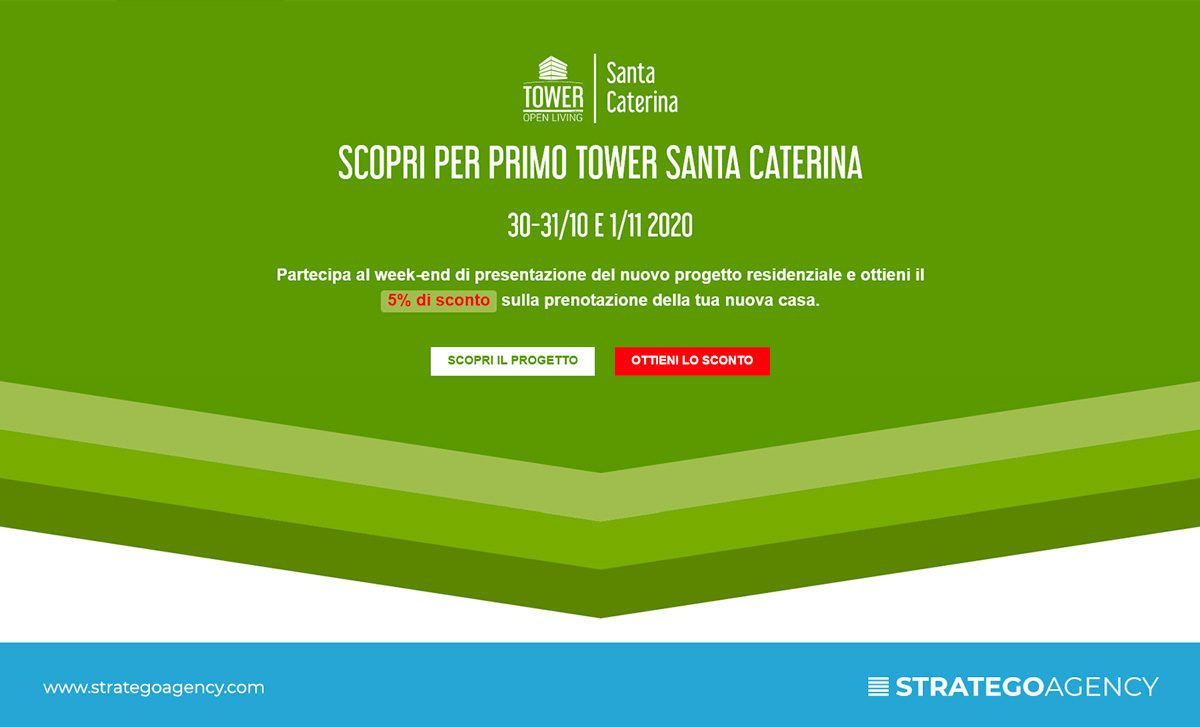 Landing Page Openday Tower Santa Caterina