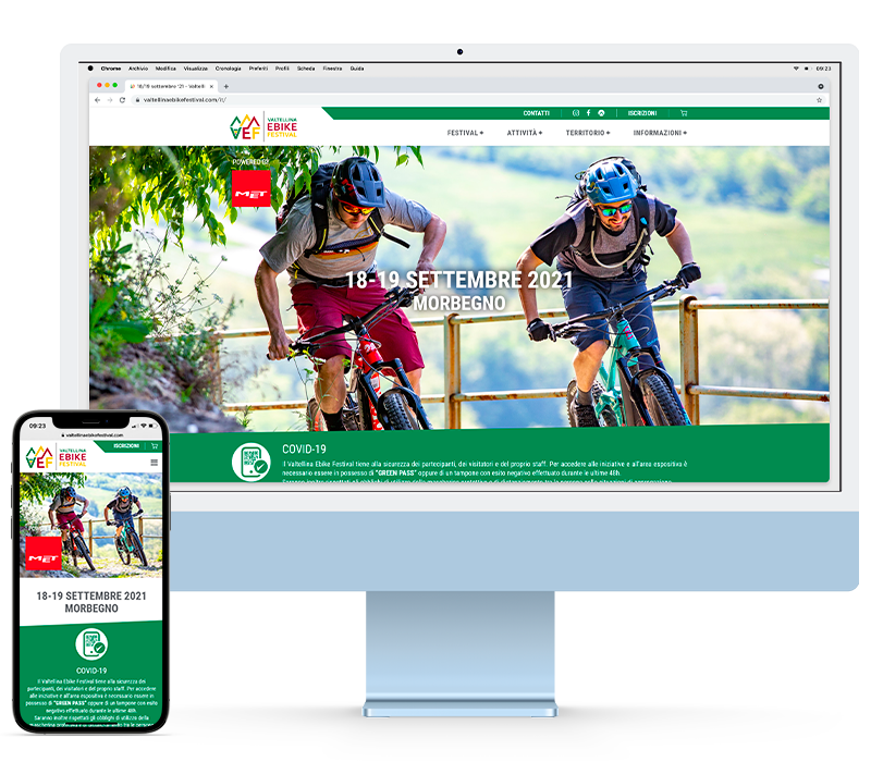 Sito Web del Valtellina Ebike Festival