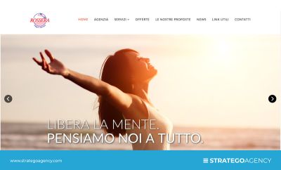 Sito Web Agenzia Viaggi Rossera