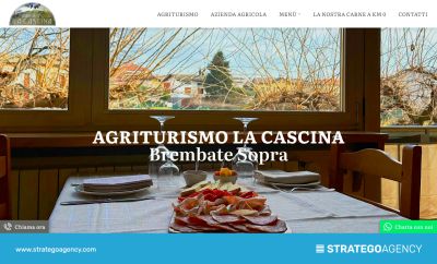 Sito Web Agriturismo La Cascina