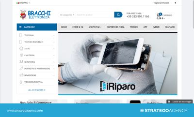 Sito Web Bracchi Elettronica