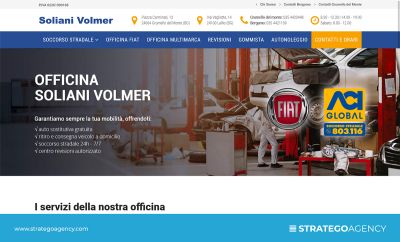 Sito Web Officina Soliani Volmer