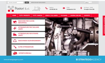 Sito Web Pastori Srl