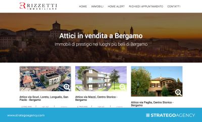 Sito Web Rizzetti Immobiliare